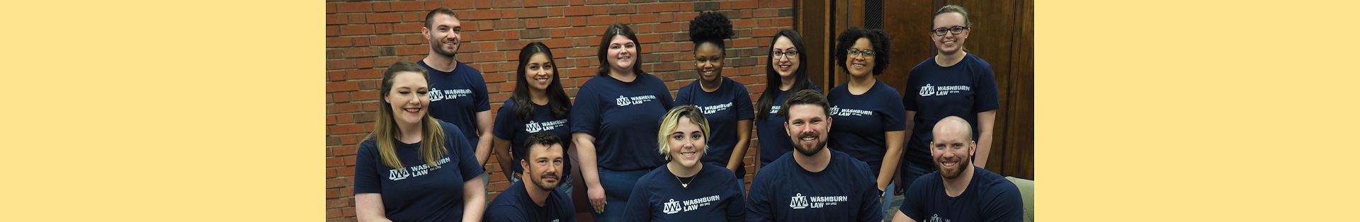 Photograph: 2019-2020 Washburn Law student ambassadors.