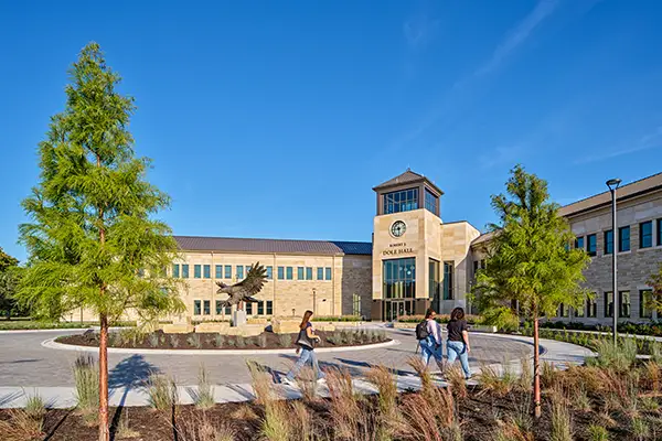 Washburn Law building entrance.