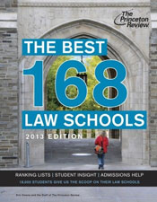 Image: Cover of The Best 168 Law Schools.