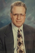 Photograph: Gregory Pease, 1996 Professor of the Year.
