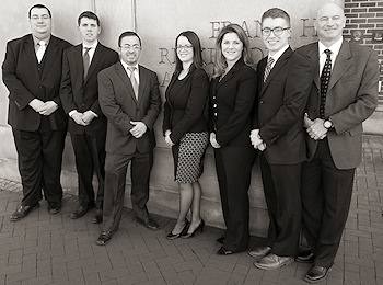 Photograph: Washburn Law's 2016 Jessup Moot Court team.